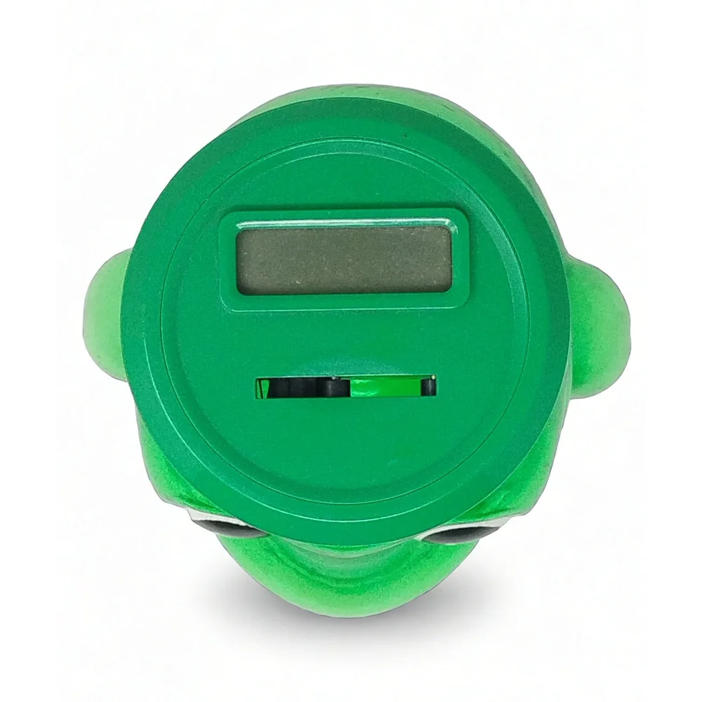 Frog Digital Coin Bank Automatic Savings Jar Counter LCD Screen 7 inch Height